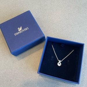 Swarovski “diamond” solitaire necklace
